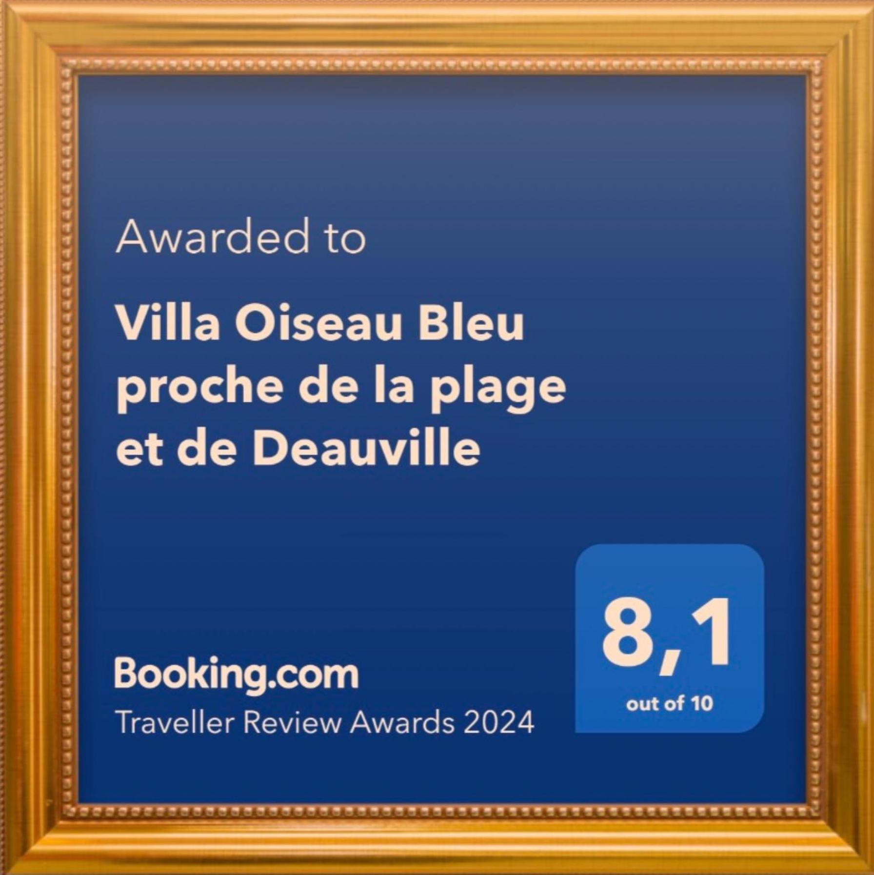 La Villa L'Oiseau Bleu Proche De La Plage Et De Deauville !!! Awards 2025 Блонвил-сюр-Мер Екстериор снимка